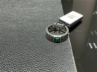 Anello Gerba Uomo in Argento Malachite 112/1